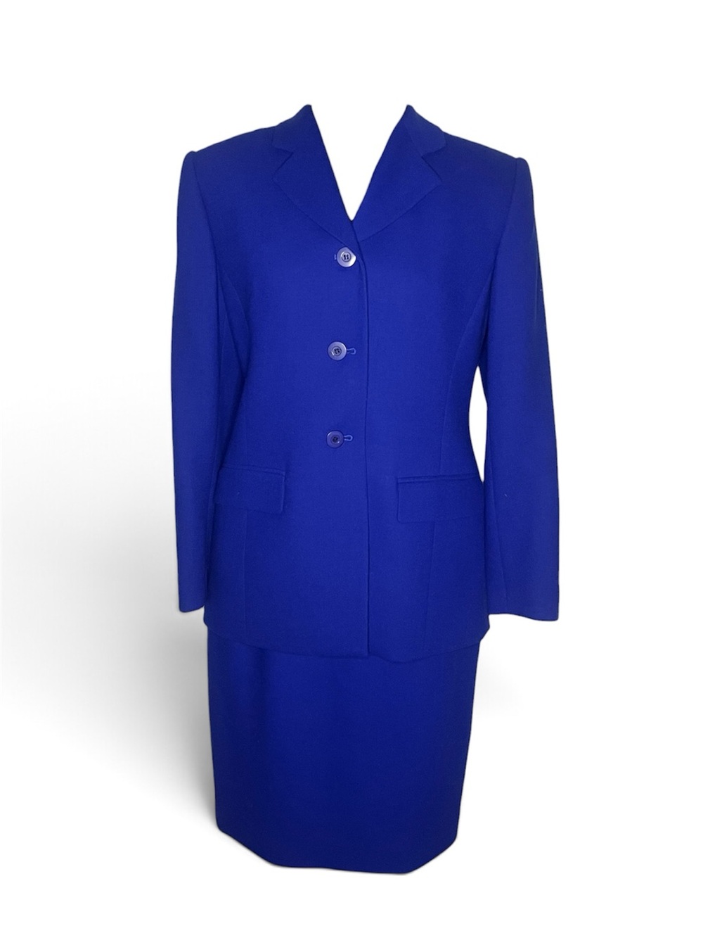 Jones New York Women's Royal Blue Tailored Blazer